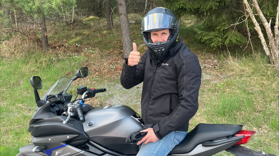 Mc-åkaren Mats har inlett årets säsong på hojen.