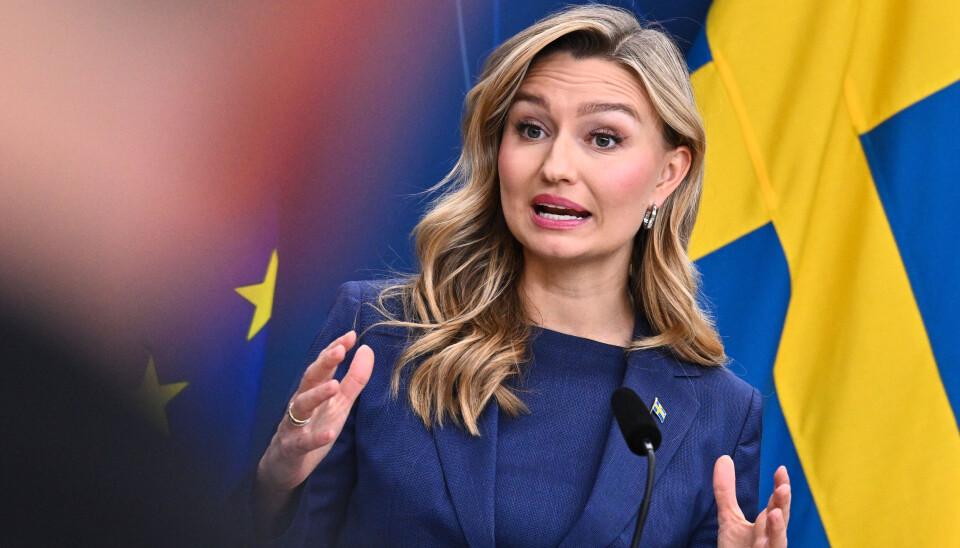 Ebba Busch är kritisk till aktivistens Greta Thunbergs agerande.