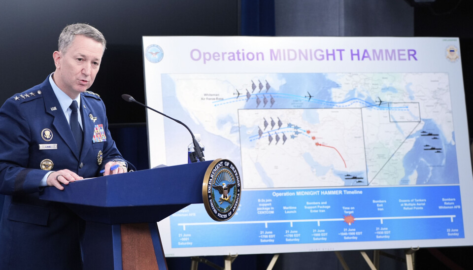 USA kallar attacken för Midnight Hammer.