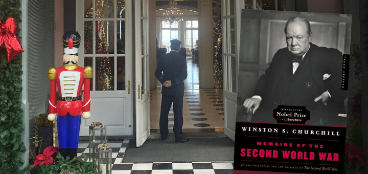 Här skrev ”politiska outsidern” Churchill sina krigsmemoarer