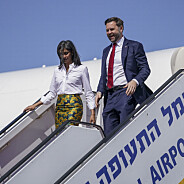 JD Vance på plats i Israel – kritisk till medierapportering om fredsplanen