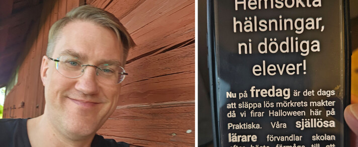 Pappa förfäras av skolans ord om att ”släppa lös mörkrets makter”