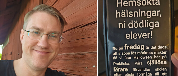 Pappa förfäras av skolans ord om att ”släppa lös mörkrets makter”